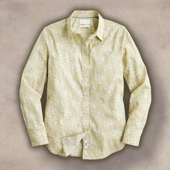 J. Crew Sleek ‘Slim-Fit Shirt’ in British “Liberty Capel Floral Fabric” Size 8 - Picture 1 of 16